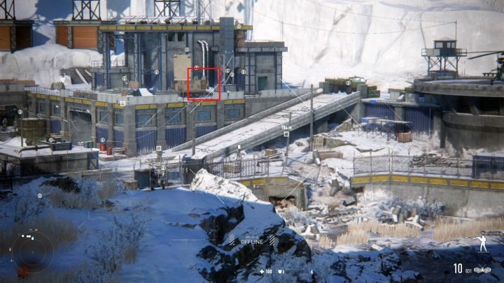 Destroy the disruptor so you can safely mark targets. - Sniper Ghost Warrior Contracts: Arakchayev Fortress Walkthrough - Sniper Ghost Warrior Contracts: Walkthrough - Sniper Ghost Warrior Contracts Guide