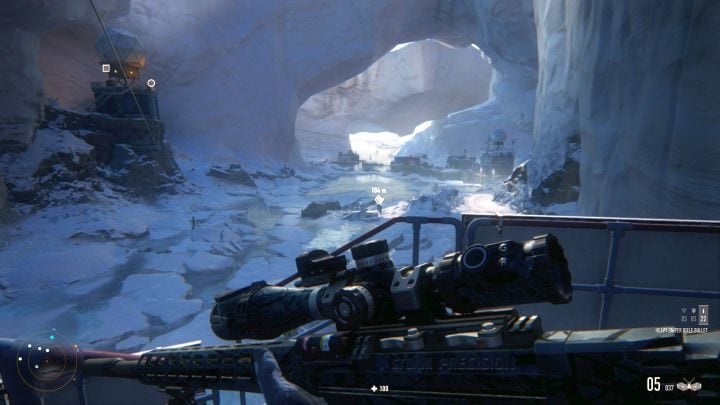 From the top of the tower you will have a view of the surrounding area. - Sniper Ghost Warrior Contracts: Arakchayev Fortress Walkthrough - Sniper Ghost Warrior Contracts: Walkthrough - Sniper Ghost Warrior Contracts Guide