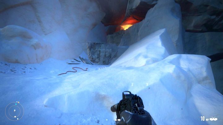 The path leading to the enemy outpost. - Sniper Ghost Warrior Contracts: Arakchayev Fortress Walkthrough - Sniper Ghost Warrior Contracts: Walkthrough - Sniper Ghost Warrior Contracts Guide