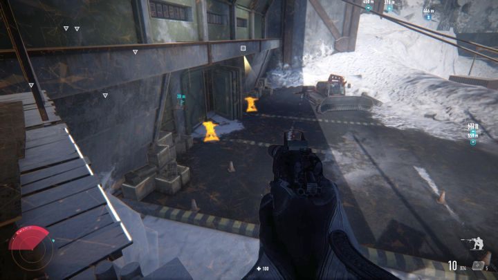 Below you can see the entrance to the building. - Sniper Ghost Warrior Contracts: Arakchayev Fortress Walkthrough - Sniper Ghost Warrior Contracts: Walkthrough - Sniper Ghost Warrior Contracts Guide