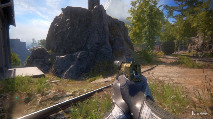 Fork in the road - at this point, follow the path going straight. - Sniper Ghost Warrior Contracts: Sibirskaya-7 Junction Walkthrough - Sniper Ghost Warrior Contracts: Walkthrough - Sniper Ghost Warrior Contracts Guide