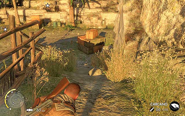 Going down the hill - Sniper Elite 3 Afrika: Reaching the central part of the map - Sniper Elite 3 Afrika: Mission 3 - Halfaya Pass - Sniper Elite III: Afrika Game Guide