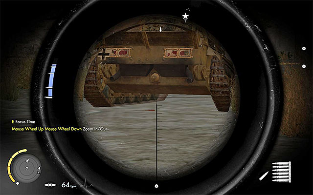 The dynamite can be very useful in completing the objective - Sniper Elite 3 Afrika: Destroying the tank - Sniper Elite 3 Afrika: Mission 3 - Halfaya Pass - Sniper Elite III: Afrika Game Guide