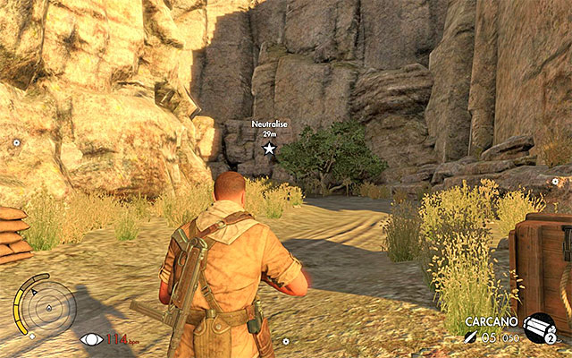 The place where you end the mission - Sniper Elite 3 Afrika: Meeting with the allies - Sniper Elite 3 Afrika: Mission 3 - Halfaya Pass - Sniper Elite III: Afrika Game Guide