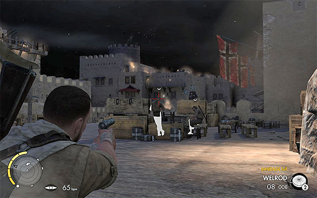 Deal with the soldiers and collect the War Diary - Sniper Elite 3 Afrika: Finding the key to the cell - Sniper Elite 3 Afrika: Mission 4 - Fort Rifugio - Sniper Elite III: Afrika Game Guide