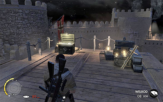 Rocket launchers - Sniper Elite 3 Afrika: Clearing the courtyard from enemy forces - Sniper Elite 3 Afrika: Mission 4 - Fort Rifugio - Sniper Elite III: Afrika Game Guide