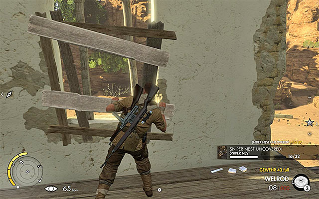 Unlock the nest and locate two more war diaries - Sniper Elite 3 Afrika: Destroying the second rocket launcher - Sniper Elite 3 Afrika: Mission 6 - Kasserine Pass - Sniper Elite III: Afrika Game Guide