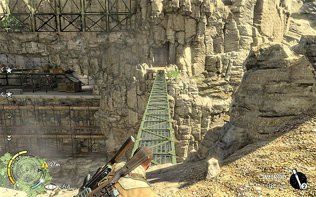 Before you reach the first transformer, it would be a good idea to explore the Northern part of the map thoroughly - Sniper Elite 3 Afrika: Destroying the first transformer - Sniper Elite 3 Afrika: Mission 8 - Ratte Factory - Sniper Elite III: Afrika Game Guide