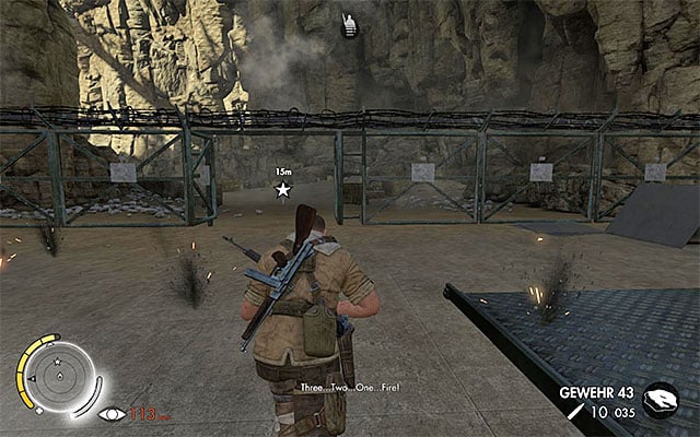 Reach the exit gate - Sniper Elite 3 Afrika: Escaping the hall - Sniper Elite 3 Afrika: Mission 8 - Ratte Factory - Sniper Elite III: Afrika Game Guide