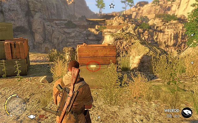Eliminate the enemies first and go for the collectible then - Sniper Elite 3 Afrika: War Diaries Collectibles - Mission 3 - Sniper Elite 3 Afrika: Collectibles - Mission 3 - Sniper Elite III: Afrika Game Guide