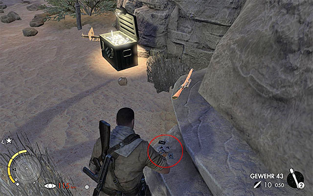 You can find the card next to ammo depot - Sniper Elite 3 Afrika: Collectible Cards Collectibles - Mission 7 - Sniper Elite 3 Afrika: Collectibles - Mission 7 - Sniper Elite III: Afrika Game Guide