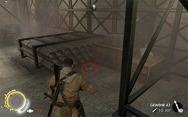 The collectible is quite well hidden - Sniper Elite 3 Afrika: Collectible Cards Collectibles - Mission 8 - Sniper Elite 3 Afrika: Collectibles - Mission 8 - Sniper Elite III: Afrika Game Guide