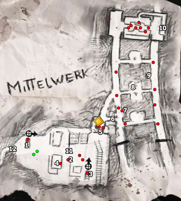 1 - Mission 2 - Mittelwerk Facility - p. 1 - Walkthrough - Sniper Elite V2 Game Guide & Walkthrough