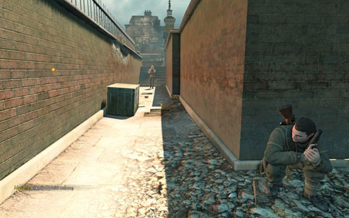 Jump down, into the narrow corridor - Mission 3 - Kaiser-Friedrich Museum - p. 1 - Walkthrough - Sniper Elite V2 Game Guide & Walkthrough