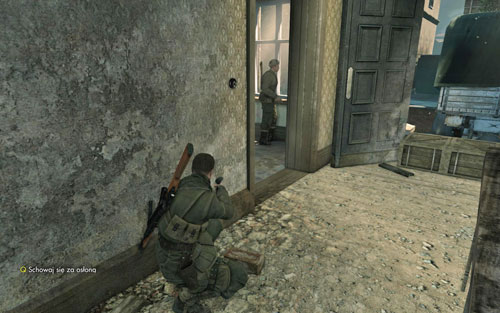 Regardless of your choice, slowly move up the stairs - Mission 3 - Kaiser-Friedrich Museum - p. 1 - Walkthrough - Sniper Elite V2 Game Guide & Walkthrough