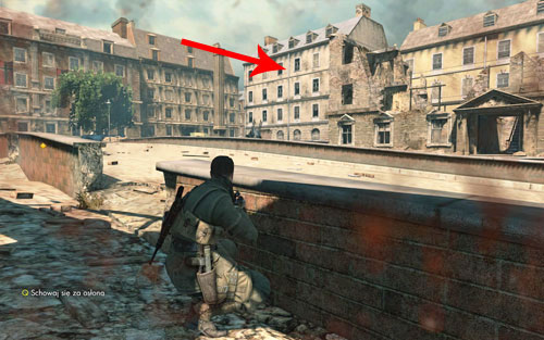 Inside the building on the right you will come across two snipers in the windows - Mission 3 - Kaiser-Friedrich Museum - p. 3 - Walkthrough - Sniper Elite V2 Game Guide & Walkthrough