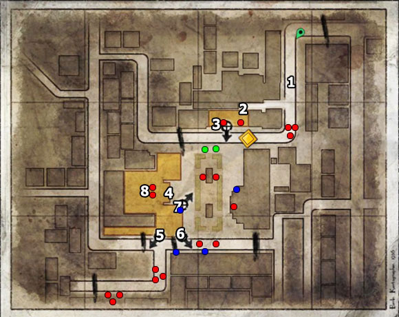 1 - Mission 4 - Opernplatz - p. 1 - Walkthrough - Sniper Elite V2 Game Guide & Walkthrough