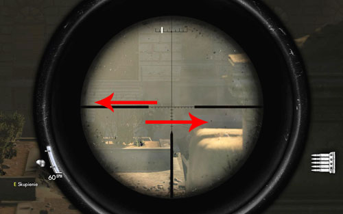 Now there are two soldiers patrolling the street far in the back - Mission 4 - Opernplatz - p. 1 - Walkthrough - Sniper Elite V2 Game Guide & Walkthrough