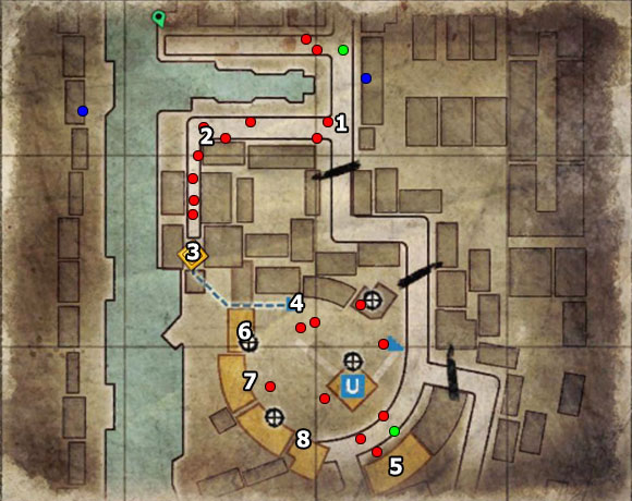 1 - Mission 8 - Kreuzberg Headquarters - p. 1 - Walkthrough - Sniper Elite V2 Game Guide & Walkthrough