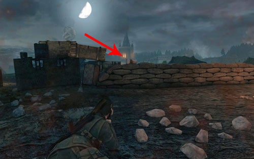 Move on, heading up towards the trenches exit - Mission 9 - Koepenick Launch Site - Walkthrough - Sniper Elite V2 Game Guide & Walkthrough