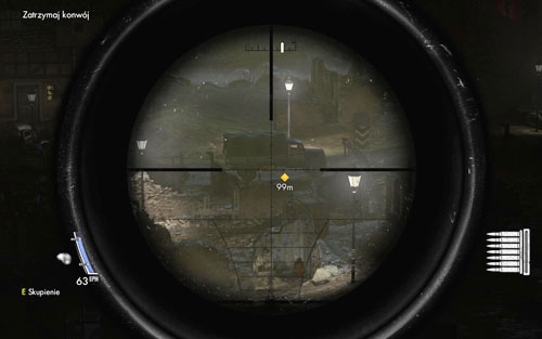 The next objective is very easy - you need to stop the convoy, so that the Fuhrer cannot drive away and is forced to get out of the car - DLC - Assassinate the Fuhrer - Walkthrough - Sniper Elite V2 Game Guide & Walkthrough