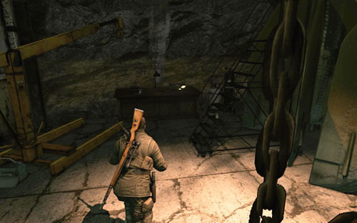 On the desk [#7] inside a small room to the right, in corridor 39 - Mission 2 | Wine Bottles and Gold Bars - Wine Bottles and Gold Bars - Sniper Elite V2 Game Guide & Walkthrough