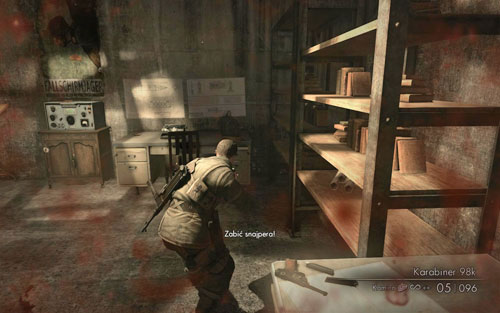 On a desk inside the office [#10] - Mission 2 | Wine Bottles and Gold Bars - Wine Bottles and Gold Bars - Sniper Elite V2 Game Guide & Walkthrough