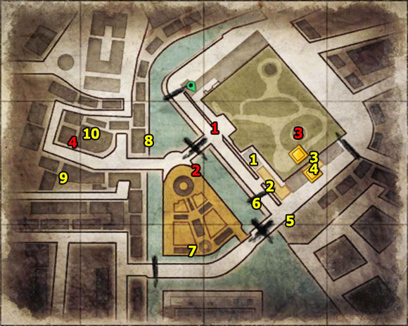 1 - Mission 3 | Wine Bottles and Gold Bars - Wine Bottles and Gold Bars - Sniper Elite V2 Game Guide & Walkthrough