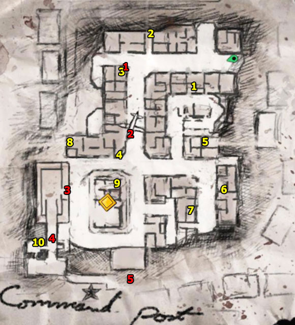 1 - Mission 7 | Wine Bottles and Gold Bars - Wine Bottles and Gold Bars - Sniper Elite V2 Game Guide & Walkthrough