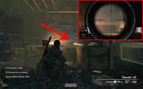 After reaching the trenches, if you follow the shortcuts and get rid of the officer, you can find the bottle inside the next room, on a crate [#2] - Mission 9 | Wine Bottles and Gold Bars - Wine Bottles and Gold Bars - Sniper Elite V2 Game Guide & Walkthrough