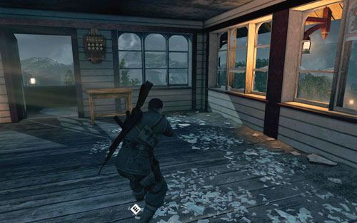 In the corner [#10], on the upper floor of the rocket control building, where you have to defend yourself while waiting for the fuel tank to be filled - Mission 9 | Wine Bottles and Gold Bars - Wine Bottles and Gold Bars - Sniper Elite V2 Game Guide & Walkthrough