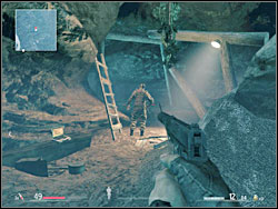 The first laptop (1) is located in the caves - youll get to these caves shortly after starting this mission - Chapter 15 - The Showdown | Intel Data - Intel data - Sniper: Ghost Warrior Game Guide & Walkthrough