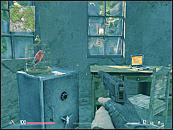 Youll find the only one laptop (1) on this level right in the beginning of a gameplay - Chapter 14 - Guardian Angel | Intel Data - Intel data - Sniper: Ghost Warrior Game Guide & Walkthrough