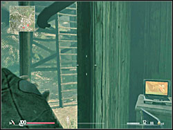 Youll find the first laptop (1) in the corner of the hut located right near the wooden watch tower - you sneak under this tower when getting to the enemy camp in the beginning of this scenario - Chapter 12 - Steal From Under Their Noses Part II | Intel Data - Intel data - Sniper: Ghost Warrior Game Guide & Walkthrough