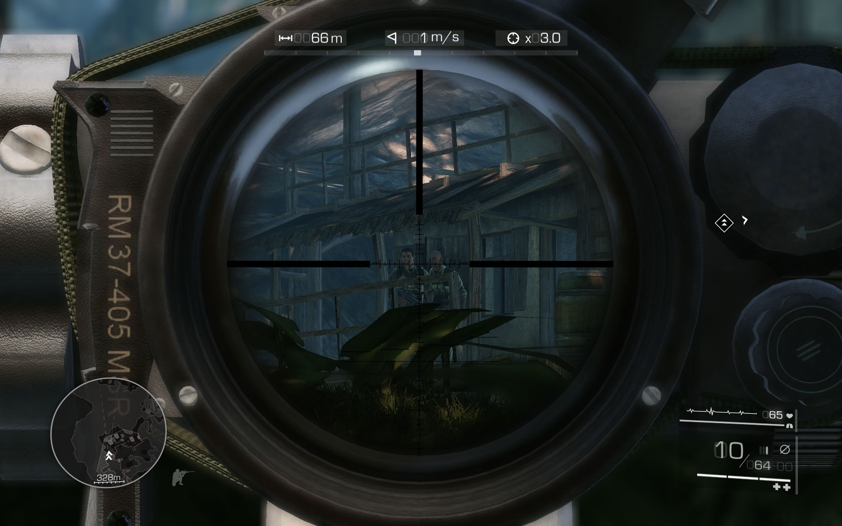 After eliminating the last enemy, the plane will crash - quickly swim to the surface and follow Diaz - Plant the C4 - Act 1 - Communication Breakdown - Sniper: Ghost Warrior 2 - Game Guide and Walkthrough