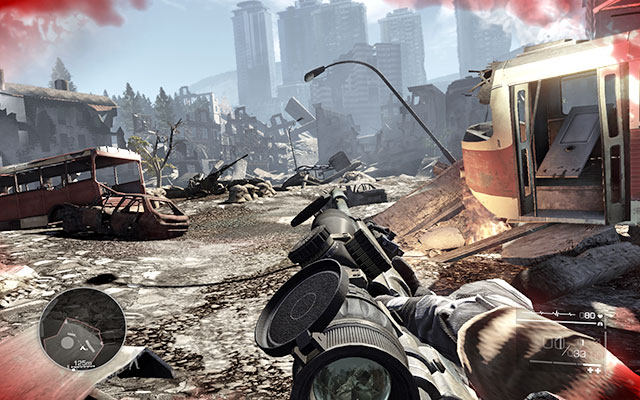 The second gun will be bombed by and incoming plane as you move closer to it, so that leaves one less for you - Plant C4 on the AA guns and destroy them - Act 2 - Operation Archangel - Sniper: Ghost Warrior 2 - Game Guide and Walkthrough