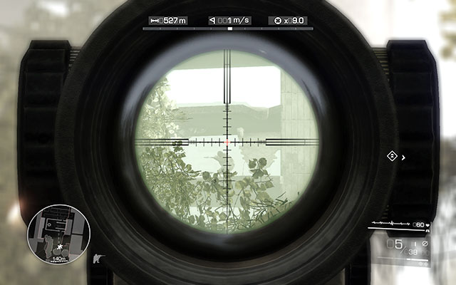 Stop right beside the park entrance and eliminate the sniper lurking on the opposite building, four floors higher [530m] - Get through the park - Act 2 - And Justice for All - Sniper: Ghost Warrior 2 - Game Guide and Walkthrough