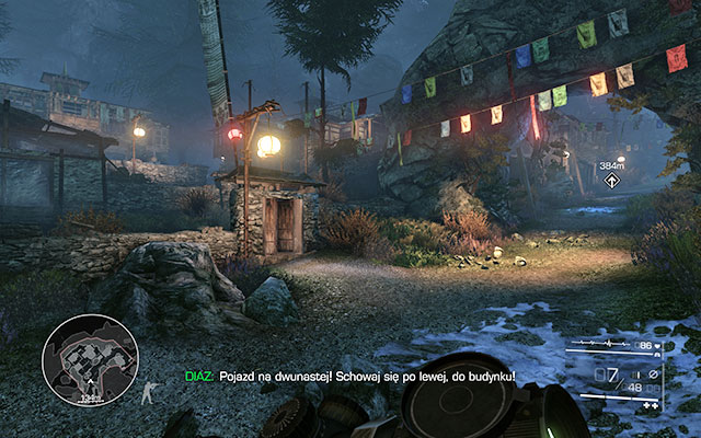 After clearing the area, go down the ladder and move onwards - Meet with Diaz - Act 3 - Knife in the Dark - Sniper: Ghost Warrior 2 - Game Guide and Walkthrough