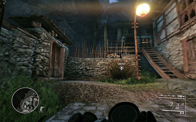 After running through the gate, head to the building on the left inside of which you will find a passage to the cellar - Meet with Diaz - Act 3 - Knife in the Dark - Sniper: Ghost Warrior 2 - Game Guide and Walkthrough