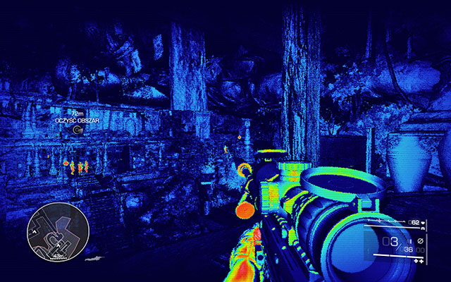 The next enemy has to be lured out - shoot the bell on the right side and kill him when he shows up [110m] - Reach the vantage point and kill the enemies - Act 3 - Burning Bridges - Sniper: Ghost Warrior 2 - Game Guide and Walkthrough