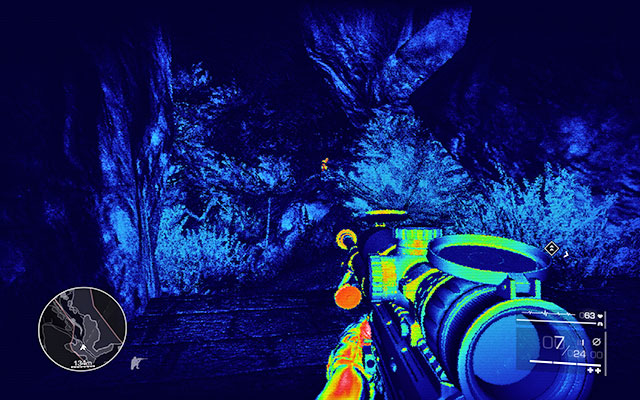 After you cross the tunnel, Diaz will take care of one of the guards and soon afterwards a truck will appear - don't get detected - Follow Diaz and eliminate the indicated targets - Act 3 - Bad Karma - Sniper: Ghost Warrior 2 - Game Guide and Walkthrough