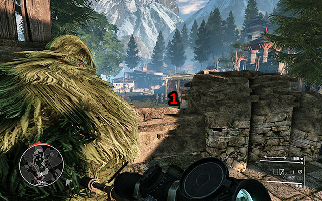 You will reach a large square swarming with enemies - Blow up the gas tank - Act 3 - No Loose Ends - Sniper: Ghost Warrior 2 - Game Guide and Walkthrough