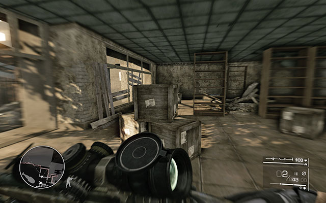 After successfully protecting Marinov, head to the building on the right - the tape is on one of the shelves - And Justice for All - Secrets - act 2 - Sniper: Ghost Warrior 2 - Game Guide and Walkthrough