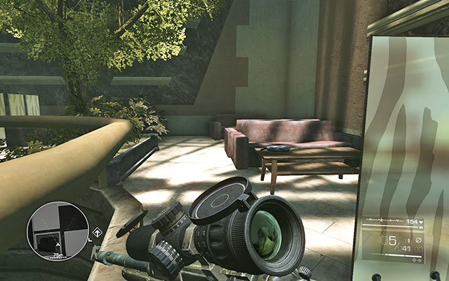 On the first floor inside the hotel, on a table to the left of the stairs - Ghost of Sarajevo - Secrets - act 2 - Sniper: Ghost Warrior 2 - Game Guide and Walkthrough