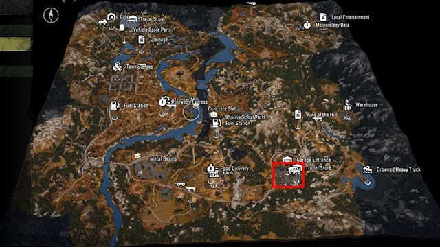 7 - SnowRunner: Black River - map of hidden parts, vehicles - SnowRunner: Michigan, USA - hidden parts and vehicles - SnowRunner Guide