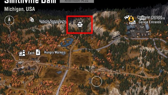 Compatible with - SnowRunner: Smithville Dam - map of hidden parts, vehicles - SnowRunner: Michigan, USA - hidden parts and vehicles - SnowRunner Guide