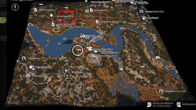 3 - SnowRunner: Smithville Dam - map of hidden parts, vehicles - SnowRunner: Michigan, USA - hidden parts and vehicles - SnowRunner Guide