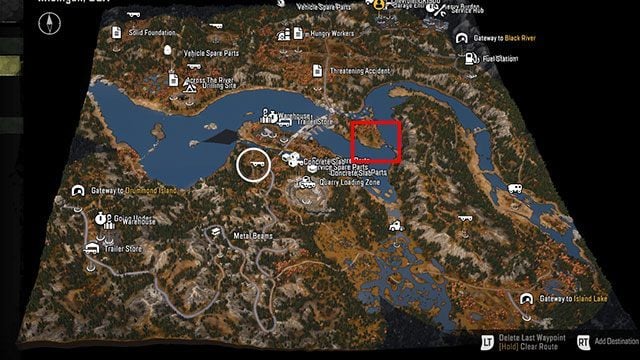 11 - SnowRunner: Smithville Dam - map of hidden parts, vehicles - SnowRunner: Michigan, USA - hidden parts and vehicles - SnowRunner Guide