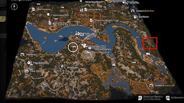 17 - SnowRunner: Smithville Dam - map of hidden parts, vehicles - SnowRunner: Michigan, USA - hidden parts and vehicles - SnowRunner Guide