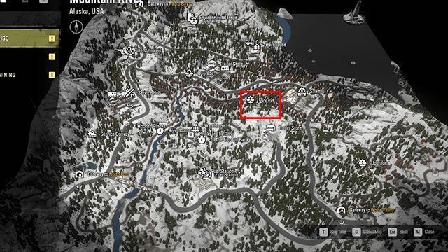 4 - SnowRunner: Mountain River - map of hidden parts, vehicles - SnowRunner: Alaska - USA - SnowRunner Guide